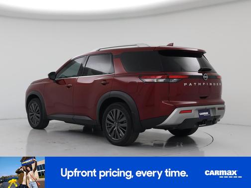 Red 2022 Nissan Pathfinder SL