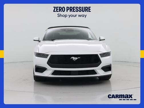 White 2025 Ford Mustang Ecoboost Premium