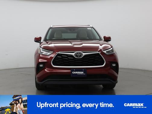 Red 2020 Toyota Highlander XLE