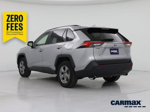 Silver 2024 Toyota RAV4 Hybrid XLE