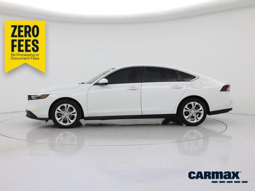 White 2023 Honda Accord LX