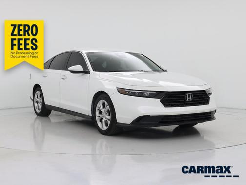 White 2023 Honda Accord LX