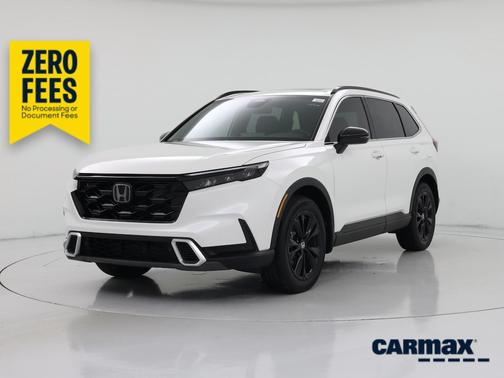 White 2025 Honda CR-V Hybrid Sport Touring
