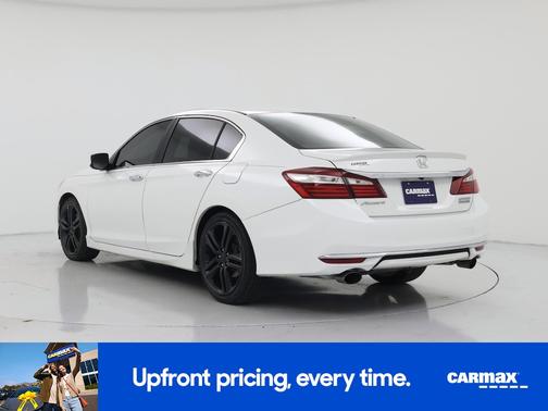 White 2017 Honda Accord Sport SE