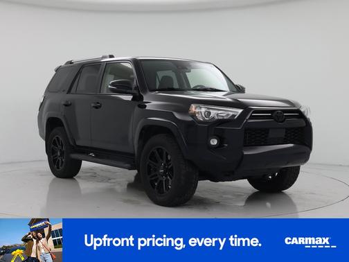 Black 2022 Toyota 4Runner SR5 Premium