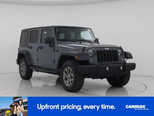 Gray 2014 Jeep Wrangler Unlimited Rubicon