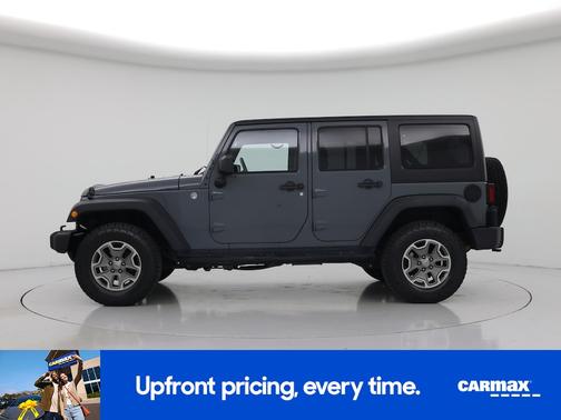 Gray 2014 Jeep Wrangler Unlimited Rubicon