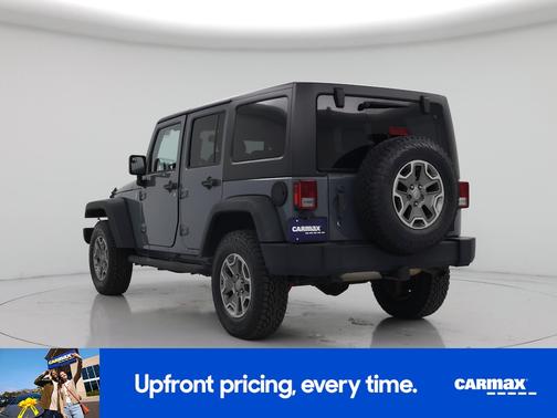 Gray 2014 Jeep Wrangler Unlimited Rubicon