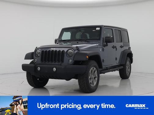 Gray 2014 Jeep Wrangler Unlimited Rubicon