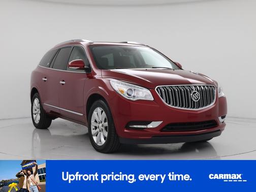Red 2014 Buick Enclave Premium