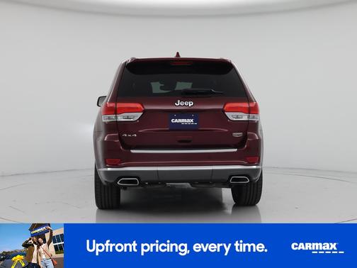Burgundy 2017 Jeep Grand Cherokee Summit