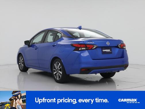 Blue 2020 Nissan Versa SV