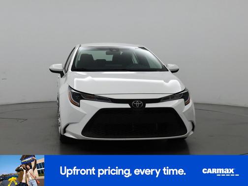 White 2022 Toyota Corolla LE