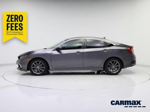 Gray 2021 Honda Civic EX-L