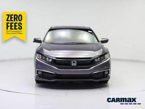 Gray 2021 Honda Civic EX-L