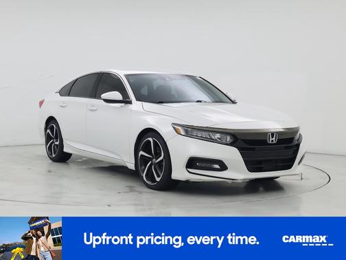 White 2019 Honda Accord Sport