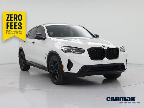 White 2022 BMW X4 XDrive30i