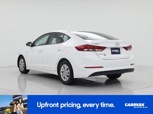 White 2018 Hyundai ELANTRA SE