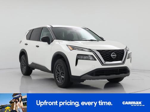 White 2022 Nissan Rogue S