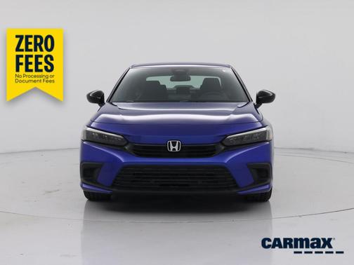 Blue 2023 Honda Civic Sport