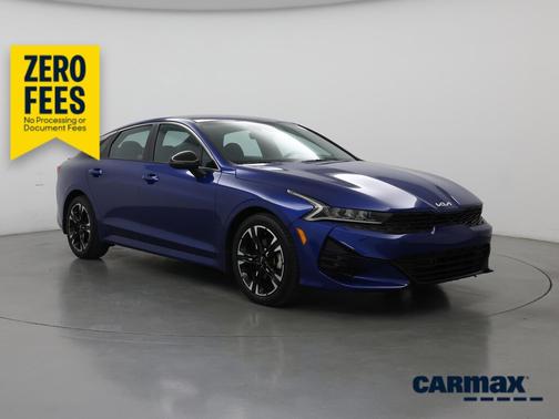 Blue 2023 Kia K5 GT-Line