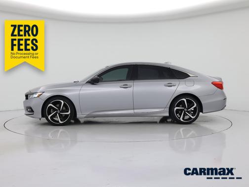 Silver 2018 Honda Accord Sport