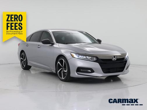 Silver 2018 Honda Accord Sport