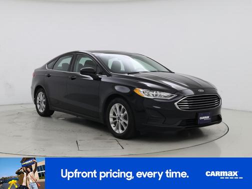 Black 2020 Ford Fusion SE