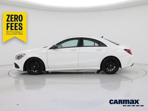 White 2019 Mercedes-Benz CLA 250