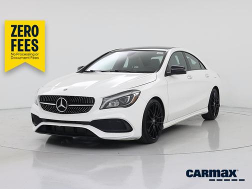 White 2019 Mercedes-Benz CLA 250