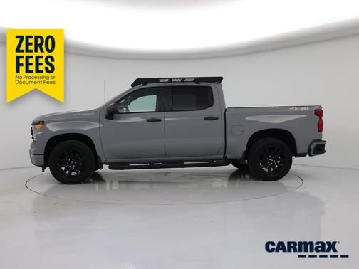 Gray 2024 Chevrolet Silverado 1500 Custom