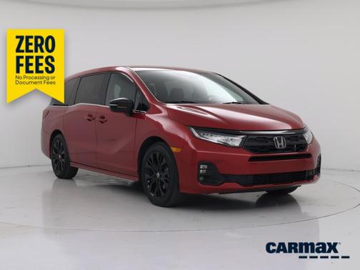 Red 2025 Honda Odyssey Sport-L