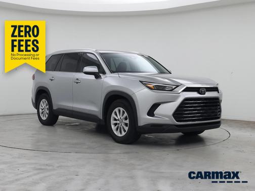 Silver 2024 Toyota Grand Highlander XLE