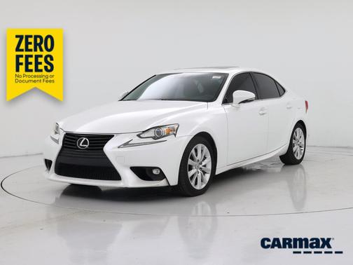White 2016 Lexus IS 300