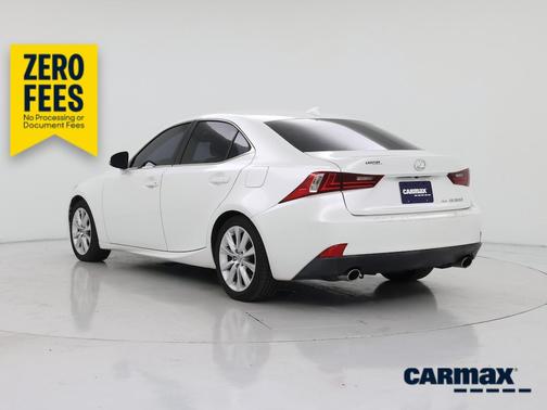 White 2016 Lexus IS 300