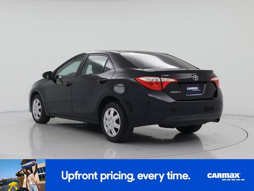 Black 2015 Toyota Corolla S