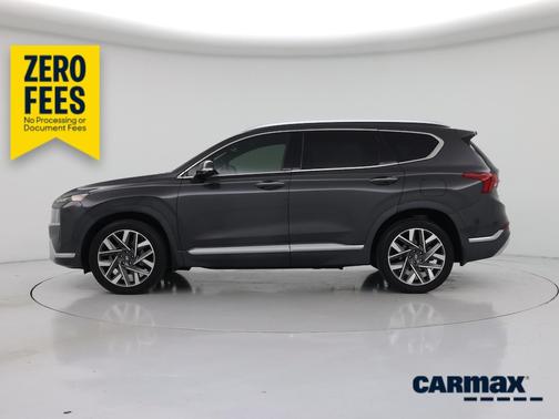 Black 2022 Hyundai SANTA FE Calligraphy