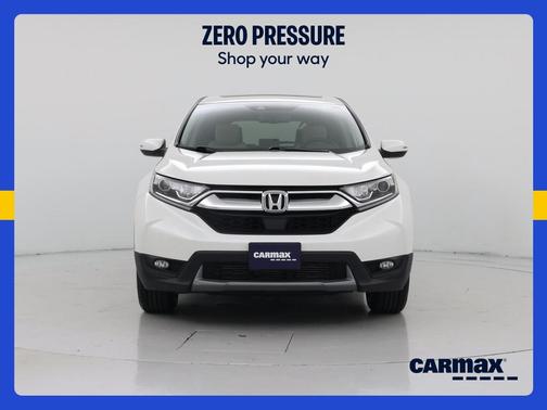 White 2018 Honda CR-V EX-L