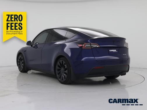 Blue 2023 Tesla Model Y Performance