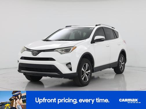 White 2017 Toyota RAV4 XLE