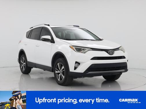 White 2017 Toyota RAV4 XLE