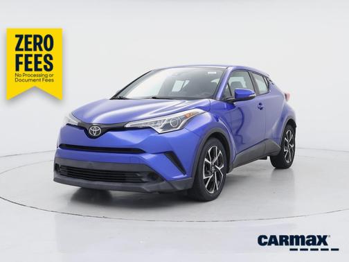 Blue 2019 Toyota C-HR XLE