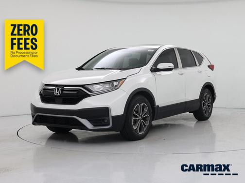 White 2020 Honda CR-V EX-L