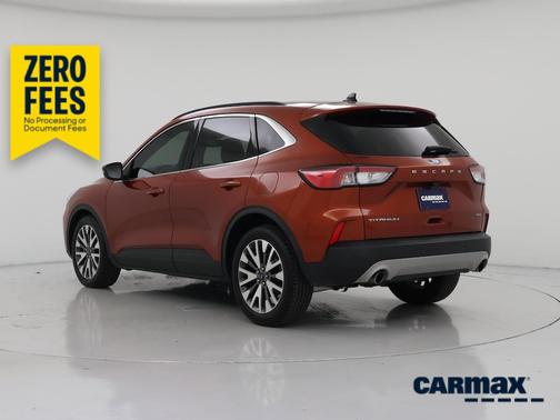 Orange 2020 Ford Escape Titanium