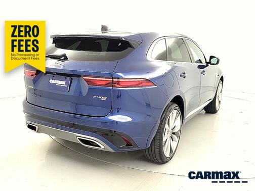 Blue 2021 Jaguar F-PACE R-Dynamic S