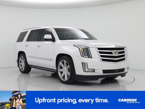 White 2017 Cadillac Escalade Premium Luxury