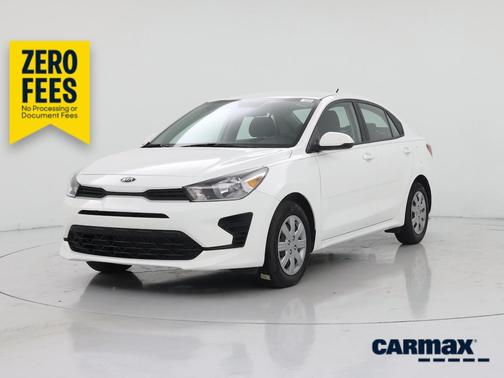 White 2021 Kia Rio S