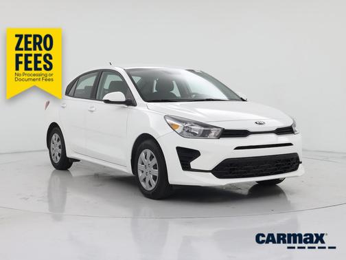 White 2021 Kia Rio S