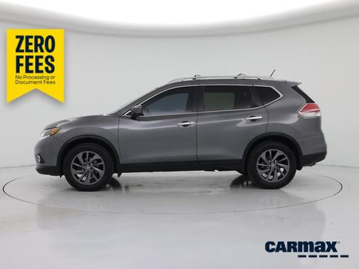 Gray 2016 Nissan Rogue SL