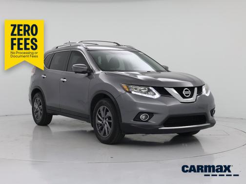 Gray 2016 Nissan Rogue SL